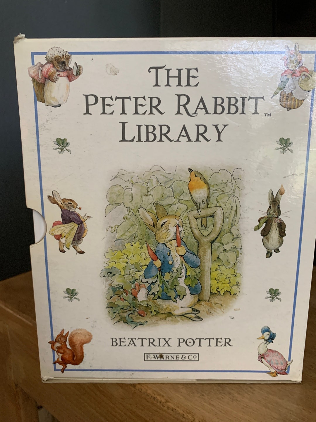 Peter Rabbit Library Peter Rabbit Library by Beatrix Potter Collection of Ten Books - Etsy
