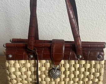 Brighton Ruth Straw Handbag