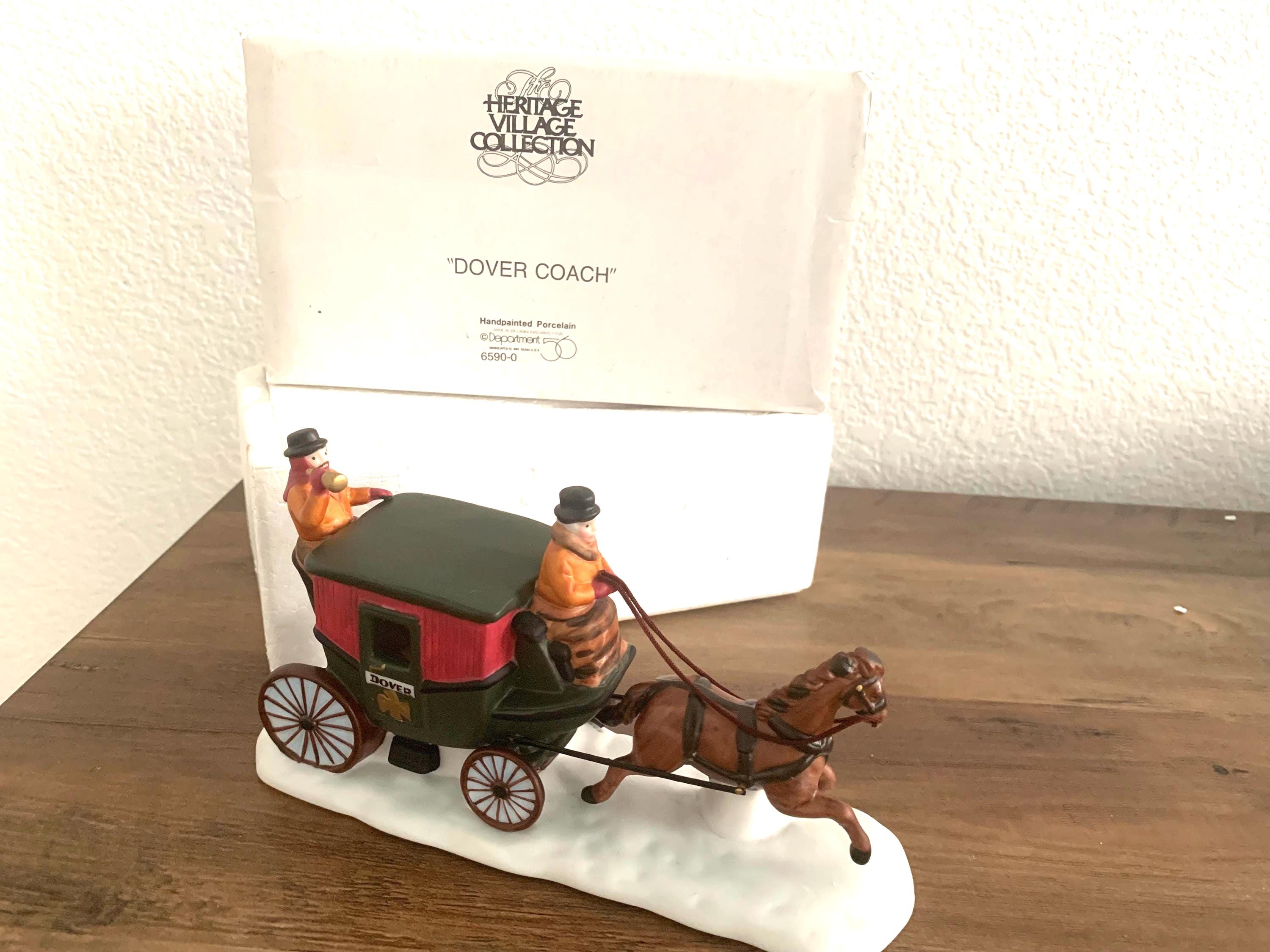 Dickens Village Horse and Carriage - Etsy