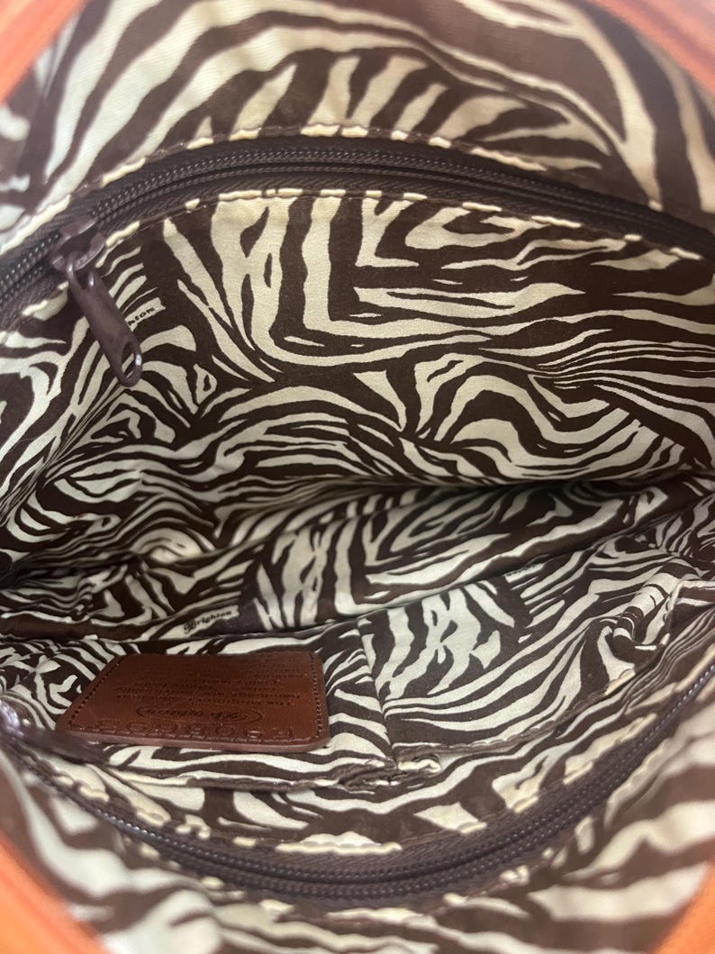 Brighton Piper Slim Crossbody Bag in Pumpkin image 8