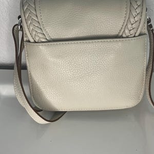 Vintage Brighton Octavia Crossbody Messenger Bag imagem 3