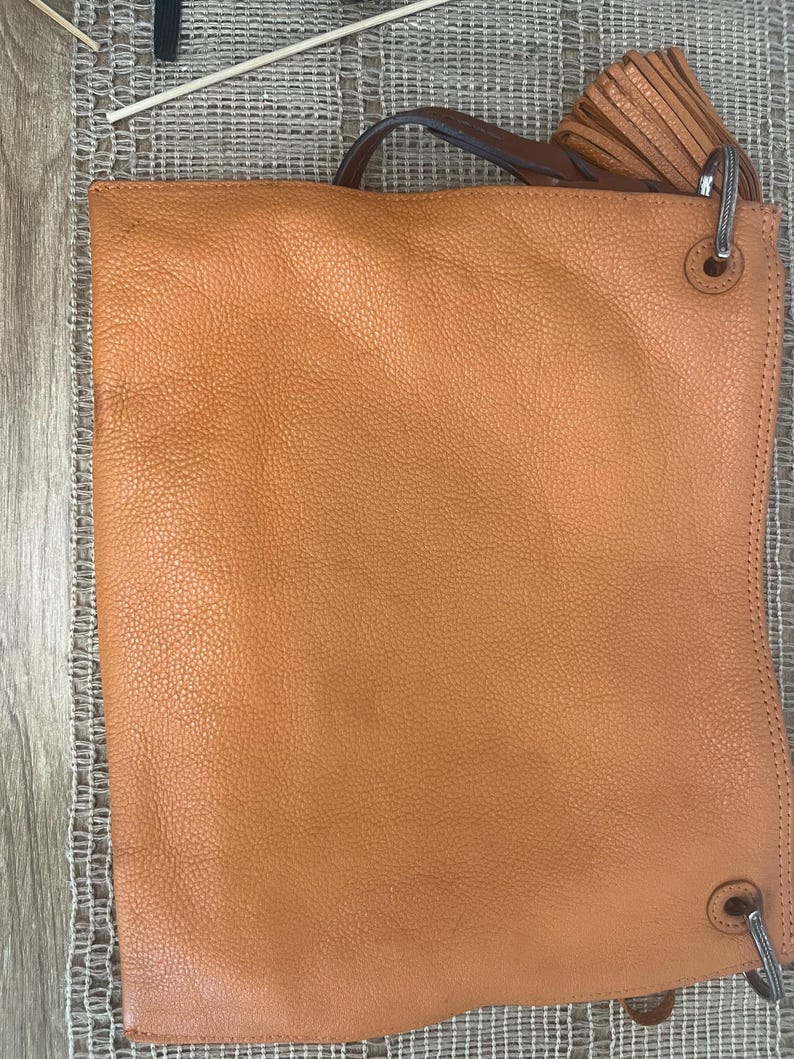 Brighton Piper Slim Crossbody Bag in Pumpkin image 2