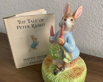 Vintage 1978 Beatrix Potter Lady Mouse Music Box by Schmid - Etsy