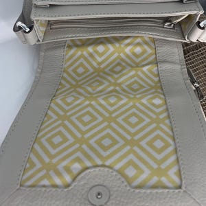 Vintage Brighton Octavia Crossbody Messenger Bag imagem 7