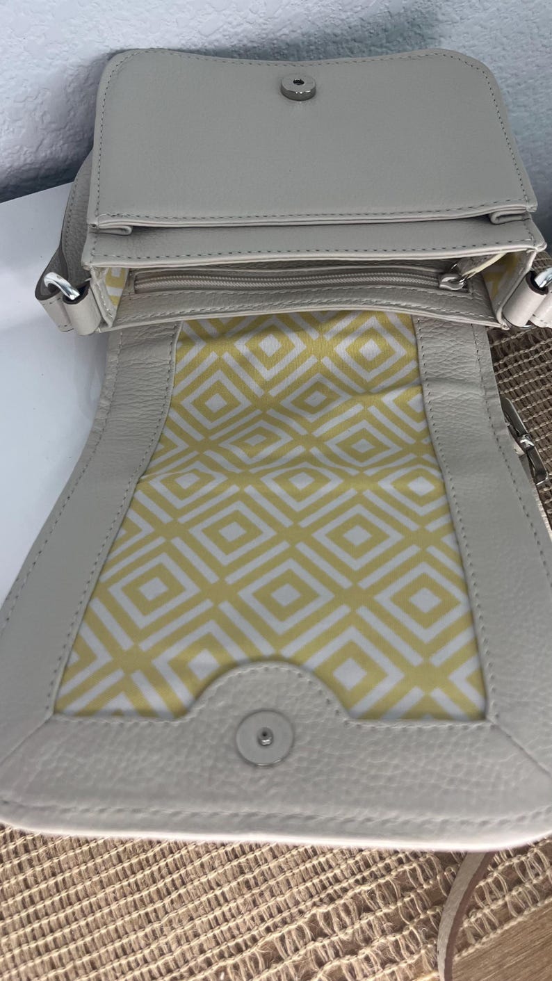 Vintage Brighton Octavia Crossbody Messenger Bag imagem 7