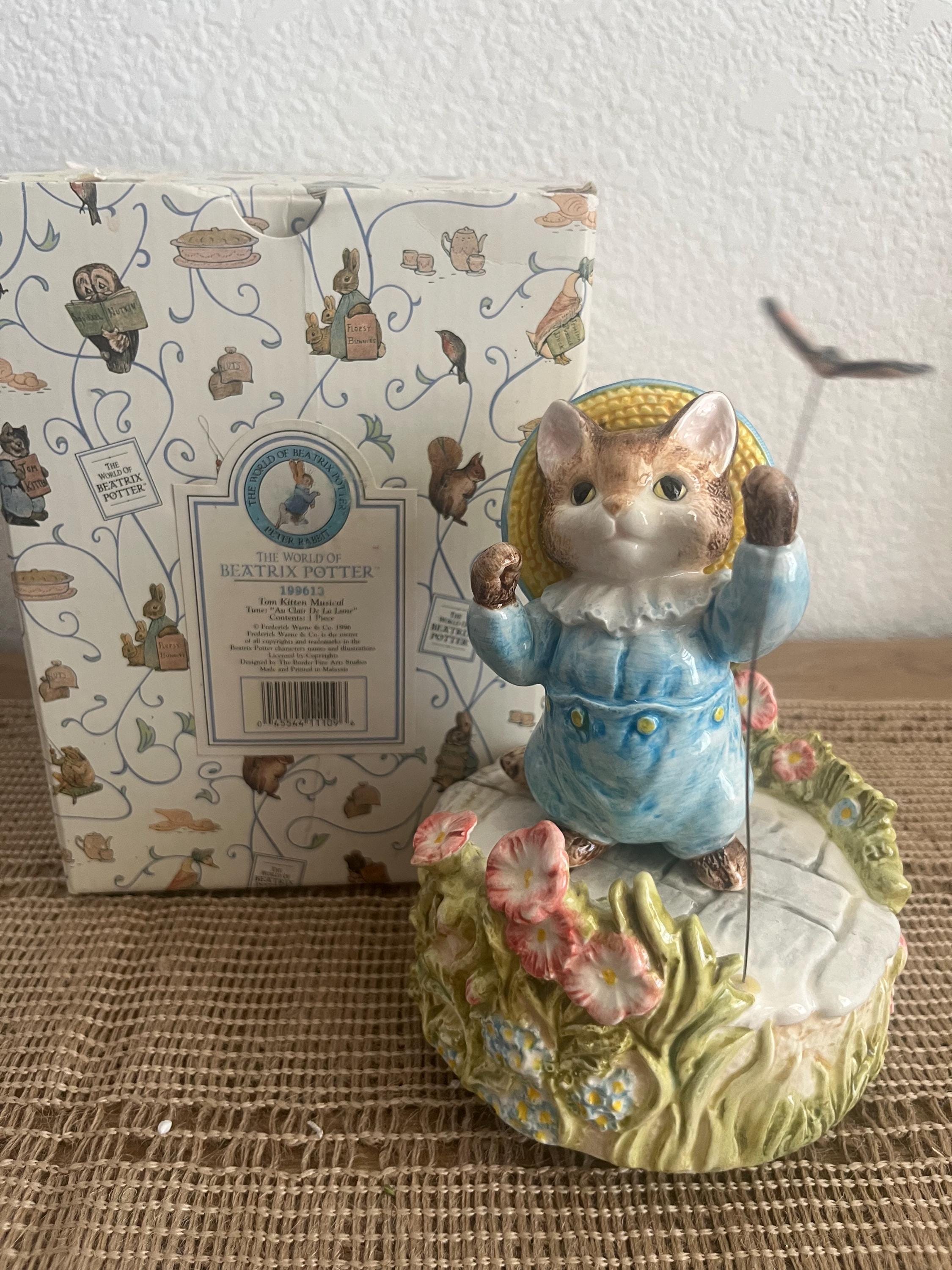 Enesco Cat Music Box - Etsy