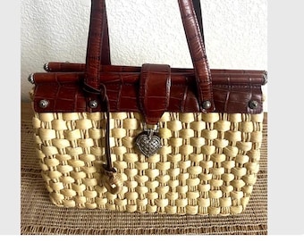 Brighton Ruth Straw Handbag
