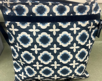 Vintage Brighton Crossbody Messenger Bag