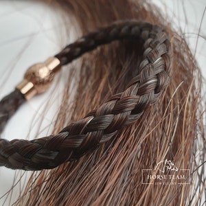Custom horse hair bracelet, Equestrian jewelry + 1 FREE tassel