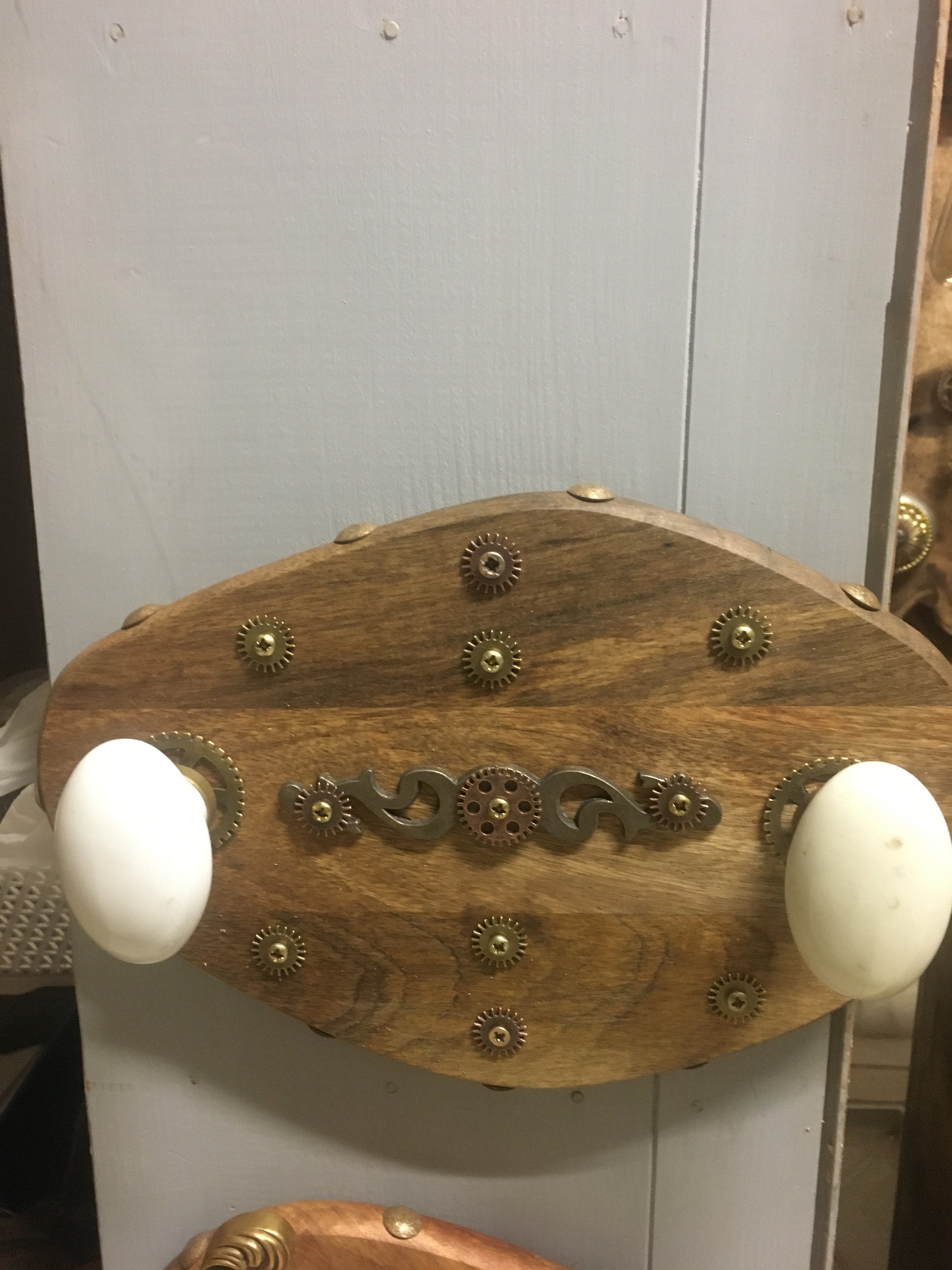 Porte-Manteau Industriel Style Stampunk Rétro Vintage Ambiance Jules Verne