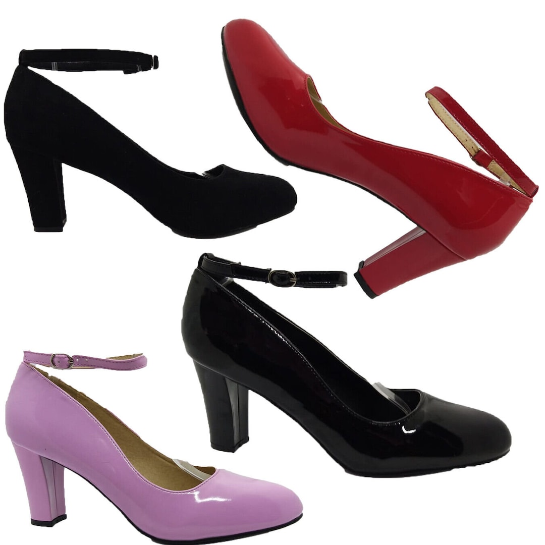 block heel shoes uk