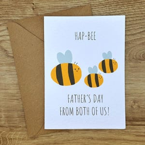 Vatertag von uns beiden Karte, Karte für Papa, Karte für Opa, Karte für Opa, Karte für Vater, Karte für Stiefvater