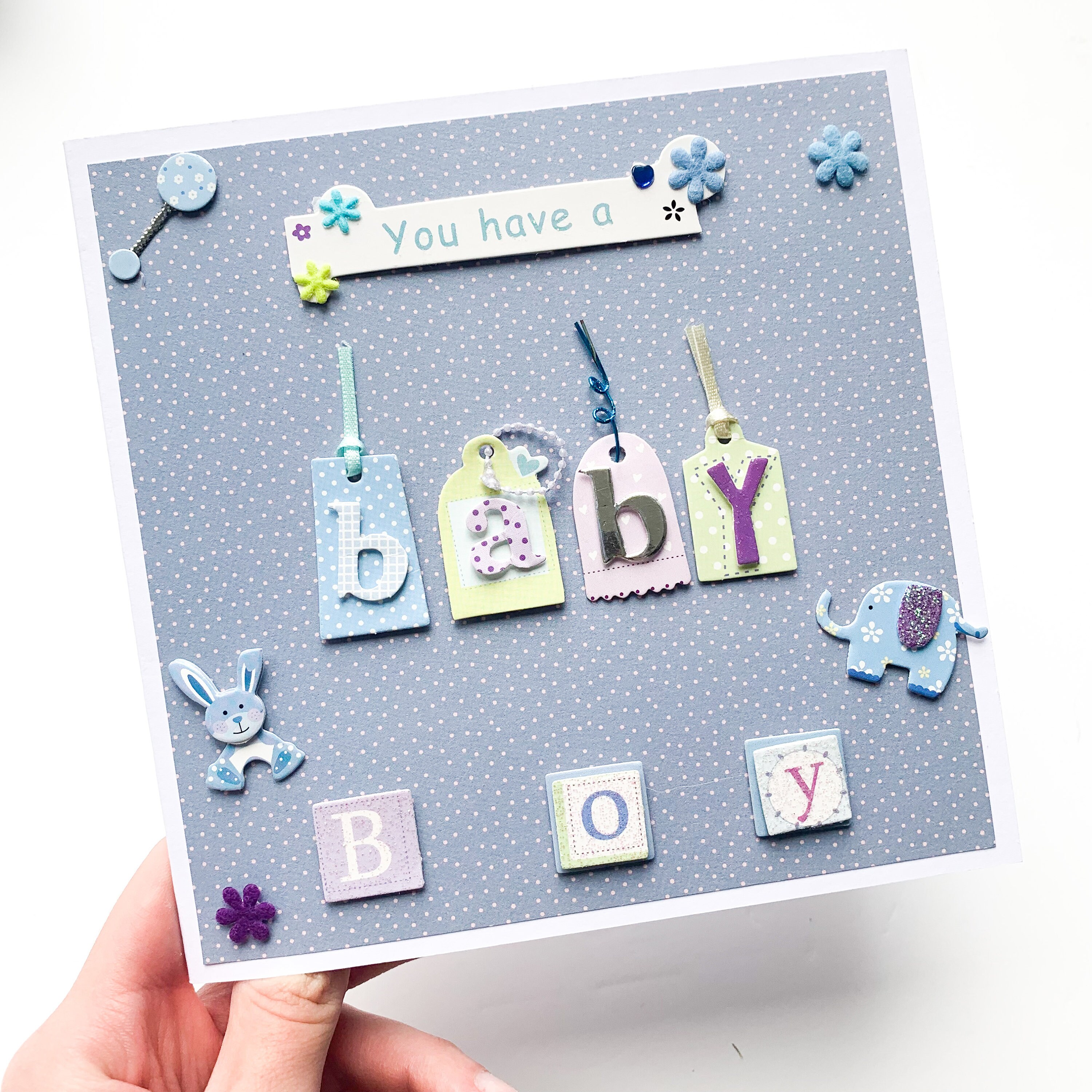 Its a Boy Card Baby Card Baby Boy Card Handmade Card - Etsy
