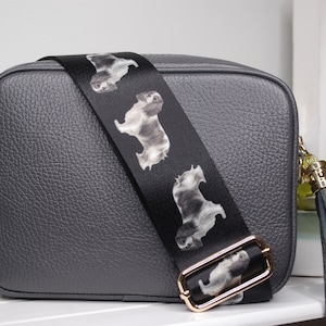 Cavalier King Charles Taschengurt, Handgemachter Crossbody Taschengurt, Schultergurt Gurt, Ersatz Taschengurt, Extra Langer Taschengurt