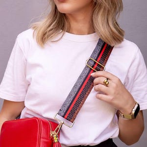 Animal Streifen Design Taschengurt, Crossbody Taschengurt - Schultergurt für Handtaschen - Ersatz-Taschengurte