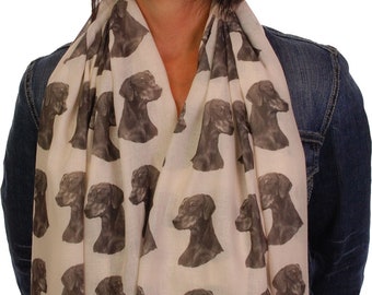 Dobermann scarf - Dobermann gifts for women - Dobermann print scarf