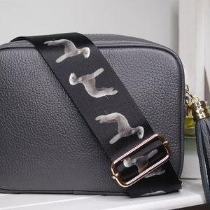Bedlington Terrier Taschengurt, Crossbody Taschengurt, Crossbody Taschengurt, Extra Langer Taschengurt, Geschenk für Bedlington Terrier Besitzer