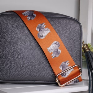 Chow Chow Hunde Taschengurt, Chow Chow Geschenk, handgemacht, Extra Langer Taschengurt