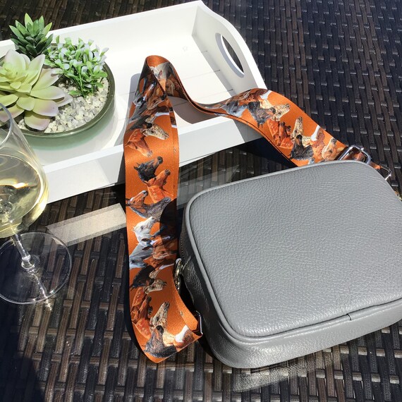 FANTESI Handbag Straps, Leopard Print Wide Shoulder Bag Straps Adjustable  Crossbody Bag Straps Long Straps Bag Straps with Clips for Women(grey) :  : Shoes & Handbags