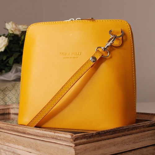 Leather Cross Body Bag Red Small Leather Bag Crossbody Etsy