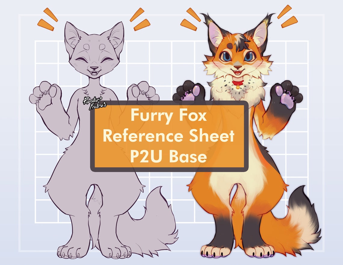 Furry Fox and Feline BASE anthro Fursona Character Creator - Etsy