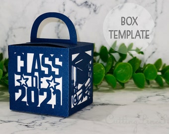 Download Graduation Favor Box Etsy