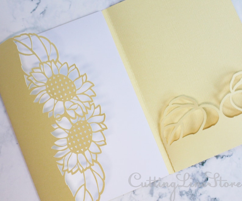 Download Sunflower wedding invitation svg Bridal shower invitations ...