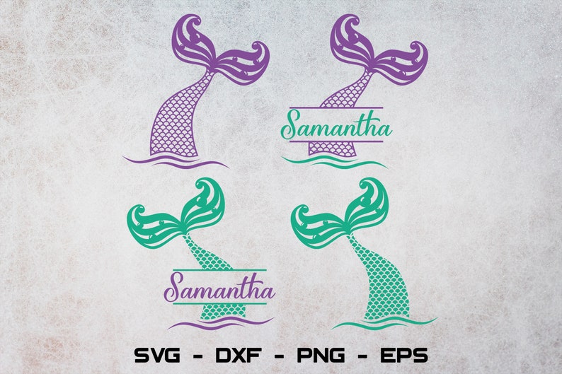 Free Free 324 Little Mermaid Monogram Svg SVG PNG EPS DXF File