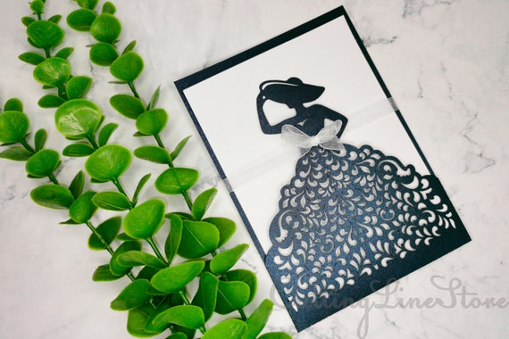 Download Charro Quinceanera Invitation Svg Mexican Invitation Sweet Etsy
