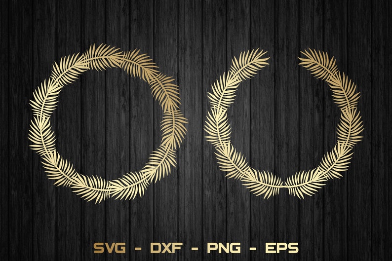 Download Leaf Frame Svg Circle Monogram Svg Flower Frame Svg Svg Files For Cricut Tropical Leaf Wreath Svg Floral Wreath Svg Clip Art Art Collectibles Vadel Com