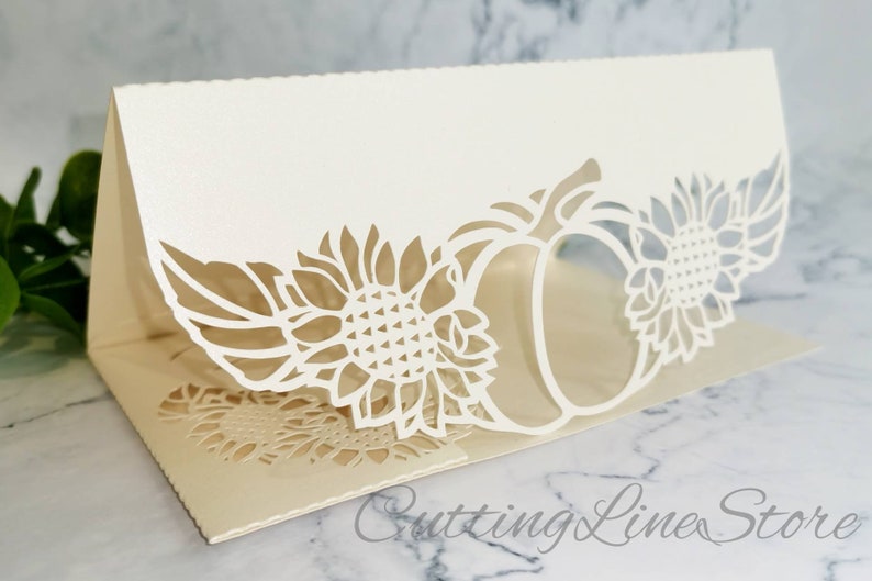 Download Sunflower wedding invitation svg Pumpkin invitation ...