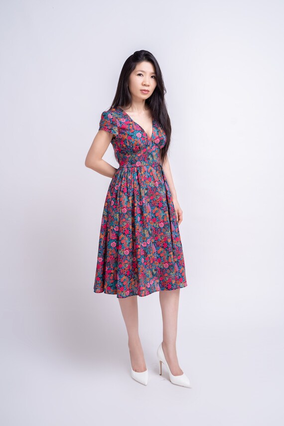 Vestido liberty mujer hot sale