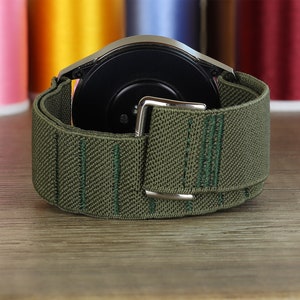 Veelkleurig nylon slimme horlogeband Sport Fitness Snel te maken riem Canvas voor Withings Mobvoi Rolex IWC Invicta Diesel Omega