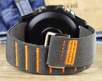 08 Nylon Fabric Smart Watch Band Sport Loop Belt Strap Canvas for Ticwatch Pro 4G LTE Express Express 2 E2 Sport 2 S2 Ticwatch C2