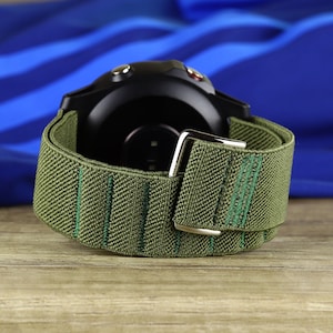 Watch Band compatible for Fossil, Watch band replacement men, Smart watch band for women, Hybrid watch strap, Nylon, Elastic Strap