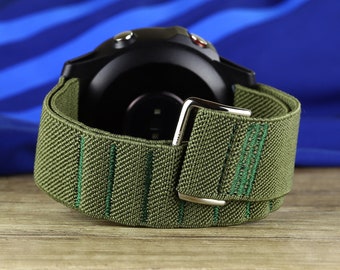 Watch Band compatible for Fossil, Watch band replacement men, Smart watch band for women, Hybrid watch strap, Nylon, Elastic Strap