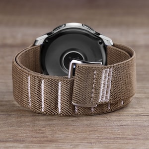BANDE ÉLASTIQUE pour Galaxy 1 2 3 4 Active compatible avec Samsung Watch Bracelet en nylon souple réglable Sport Fitness Ceinture extensible