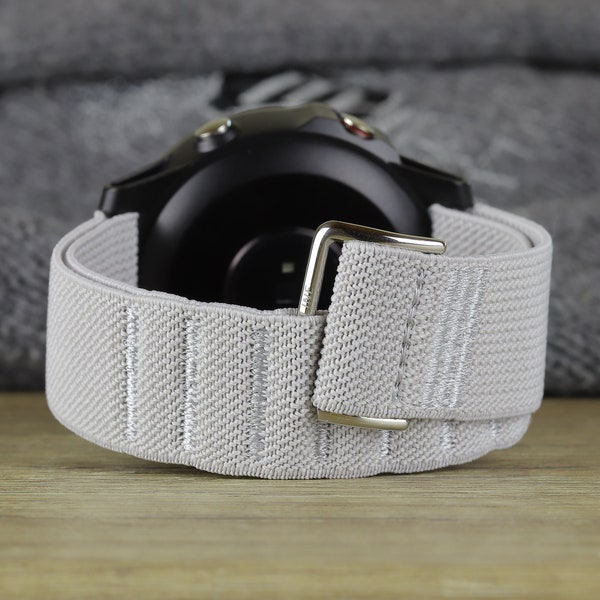 02 Nylon Fabric Smart Watch Band Sport Loop Belt Strap Canvas for new 22mm Amazfit GTR 47mm Stratos Pace / 20mm GTR 42mm Bip / Bip Lite