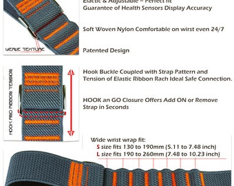 Bracelet Nylon Pour Garmin Fēnix/Approach/MARQ/quatix - Neuf Avec étiquettes