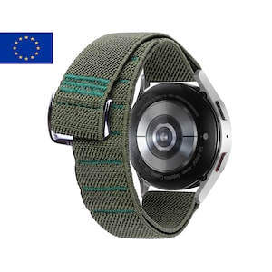 Scrunchie Watch Band compatible with 18mm 20mm 22mm 24mm 25mm Garmin Apple Fitbit Pixel Samsung Galaxy 6 5 4 3 Active Watch Elastic Strap