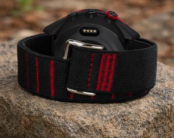 SPORT STRAP for Garmin Approach s70 s62 s42 s40 s12 Forerunner 265 255 245 645 55 955 745 945 965 18mm 20mm 22mm 25mm Stretchy Elastic Strap
