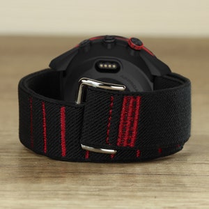 SPORT STRAP for Garmin Approach s70 s62 s42 s40 s12 Forerunner 265 255 245 645 55 955 745 945 965 18mm 20mm 22mm 25mm Stretchy Elastic Strap