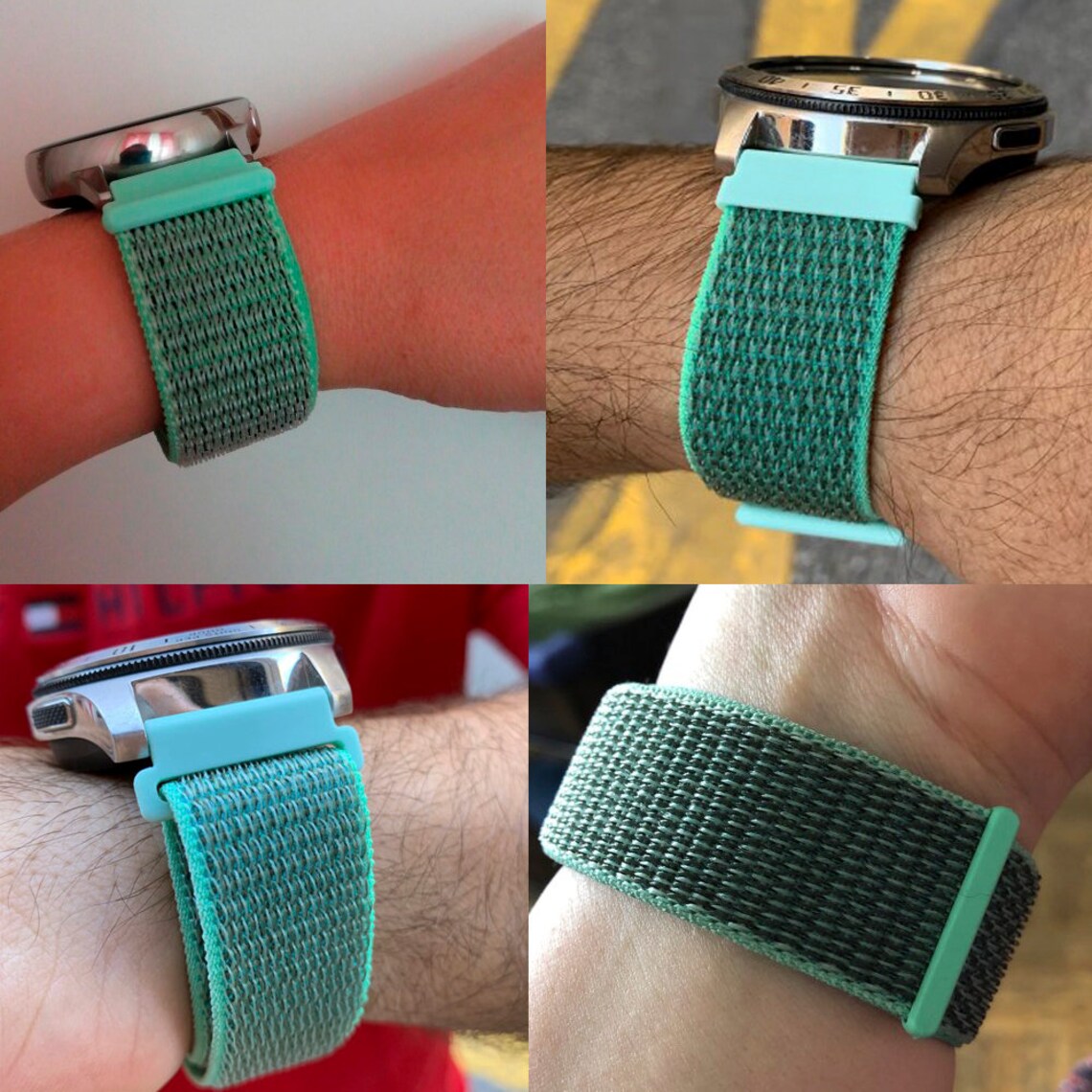 05 Fabric Smart Watch Band Sport Loop Belt Strap Canvas for Etsy