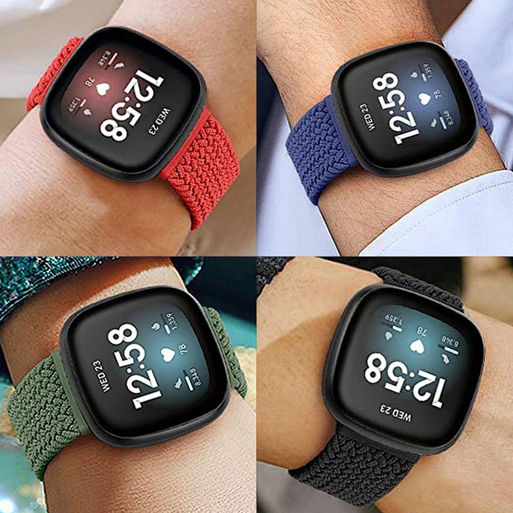 ARMBAND für Fitbit Versa 1 / 2 / 3 / Lite / Sense BAND Etsy.de