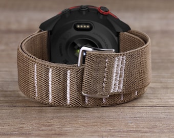 Compatible with 22mm Garmin Watch Strap Nylon Loop, 22 watch straps, watch band 22mm, 18mm 20mm 22mm 25mm ELASTIC Alpine LOOP BAND