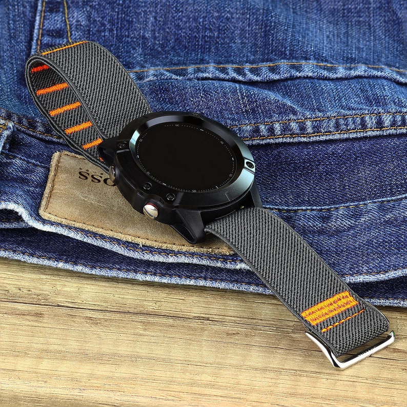 Multicolor Nylon Fabric Smart Watch Band Sport Fitness Quick on Loop Belt Strap Canvas for Garmin Huawei Vector Panerai Suunto Tissot Armani zdjęcie 10