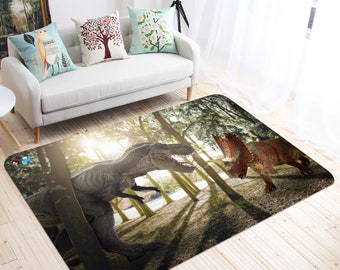 Dinosaurier Teppich Etsy