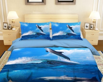 Dolphin Bedding Etsy