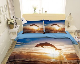 Dolphin Duvet Cover Etsy