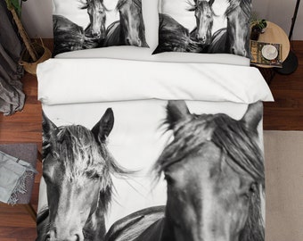 Horse Duvet Cover Etsy